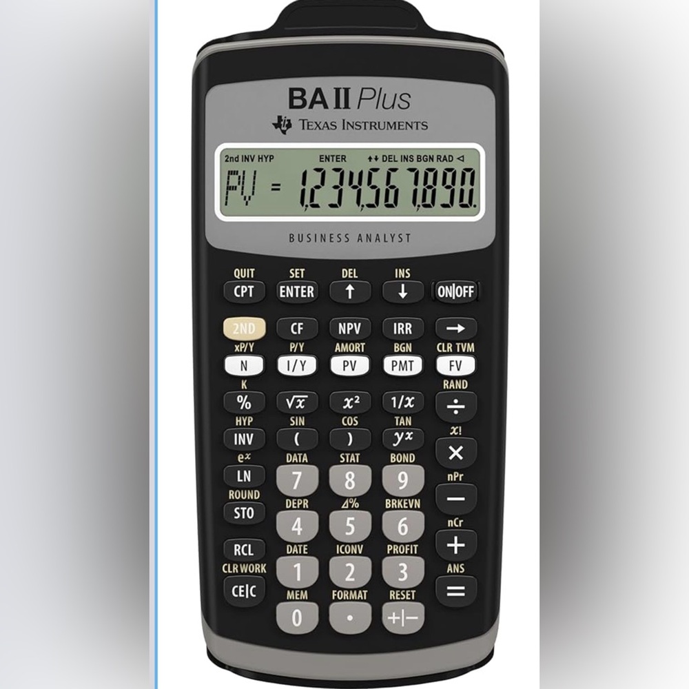 BA II Plus Business Analyst Calculator